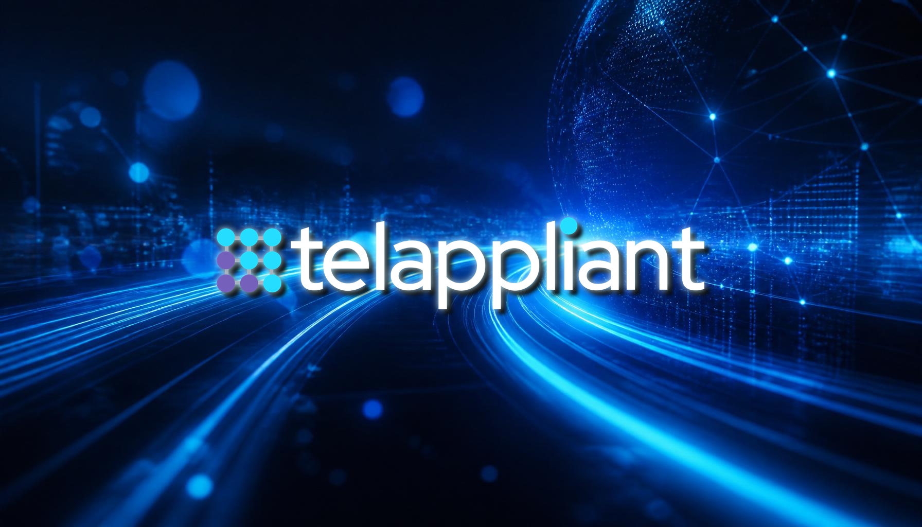Futuristic Telappliant technology network visual